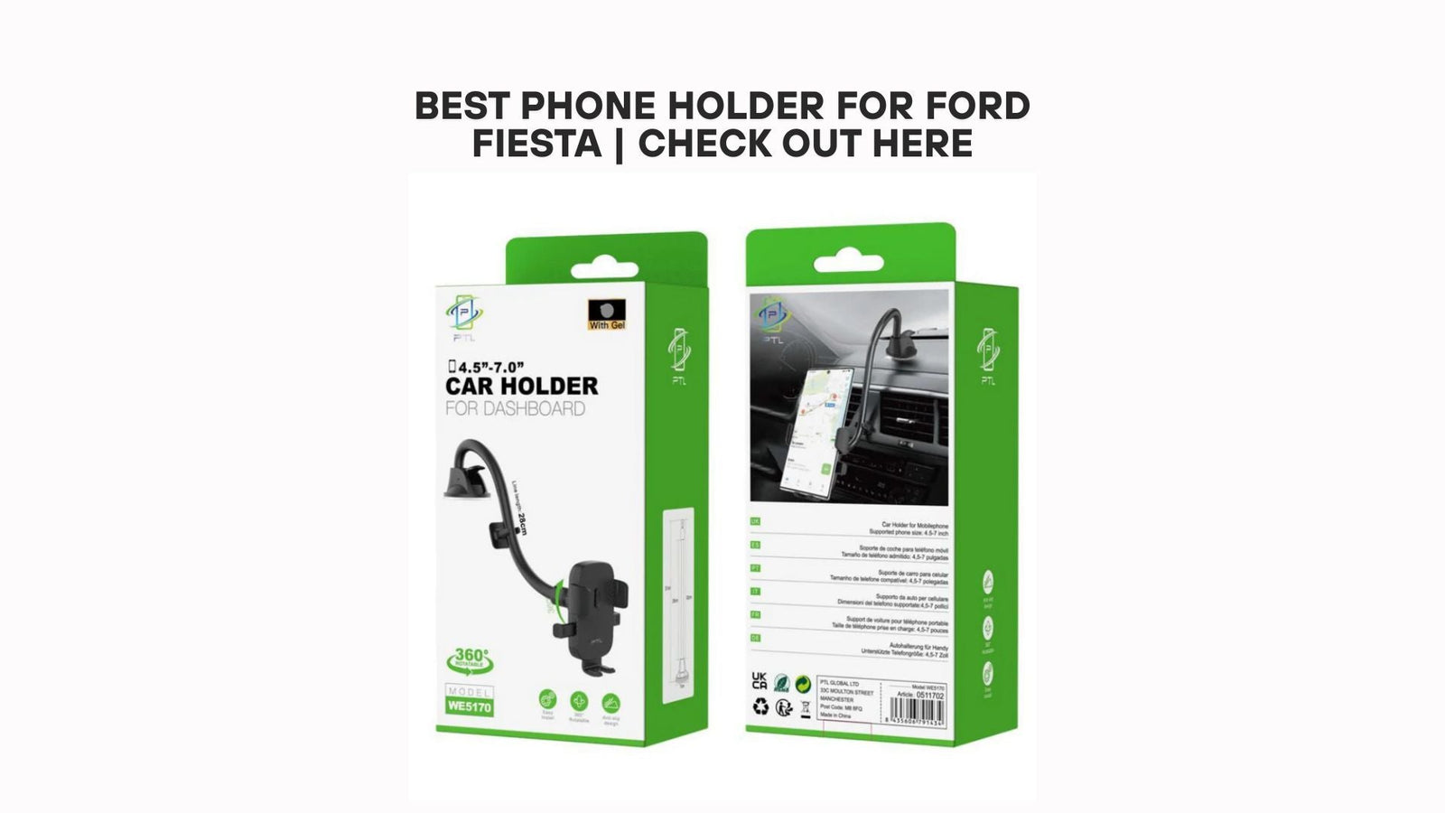 Best Phone Holder for Ford Fiesta | Check Out Here