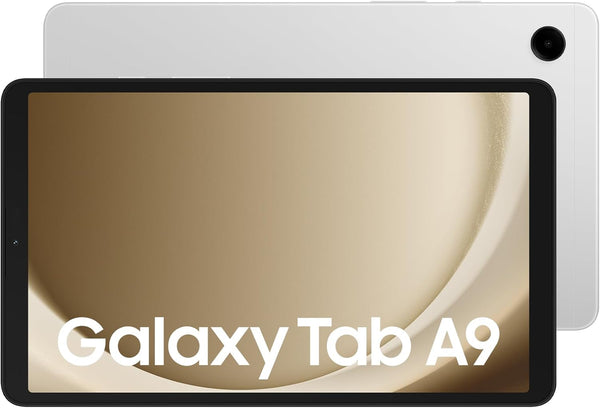 Samsung Galaxy Tab A9 – Android Tablet, 64GB Storage, Large Display, Rich Sound – Silver (WiFi Only, Non-UK Version)